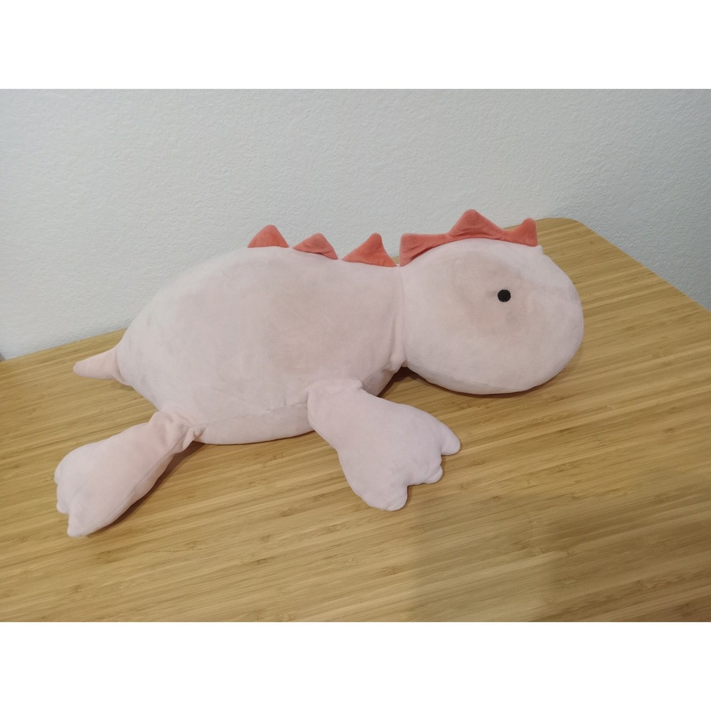 Pillowfort Weighted Plush Pink Dino Dinosaur Throw Pillow Target Sensory Toy